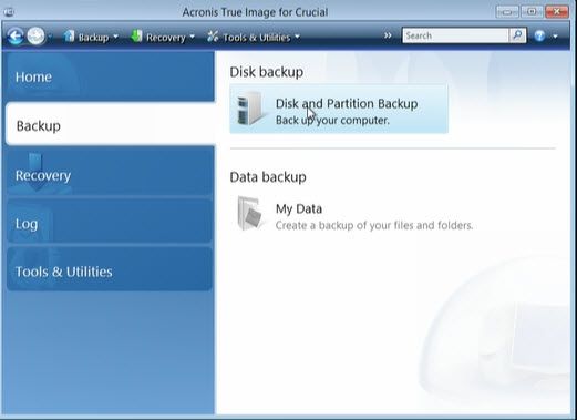 Acronis Image Backup and Recovery Guide | Crucial UK